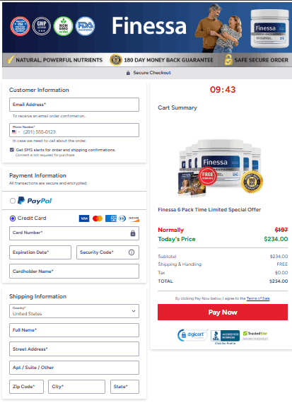 Secure Order Form